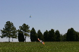 Kites going downwards
